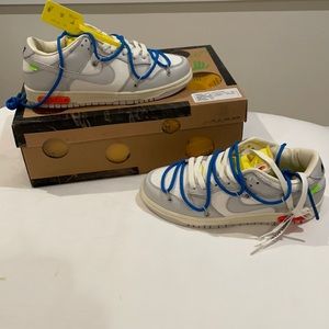 Off white x dunk low ‘lot 10 of 50’